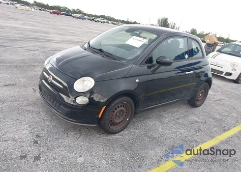 2015 Fiat 500 Pop from USA, damaged, VIN 3C3CFFAR1FT750177